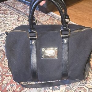 Victoria's Secret Black Travel Bag